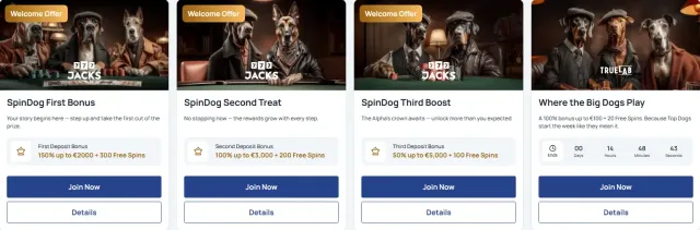 Spindog bonus